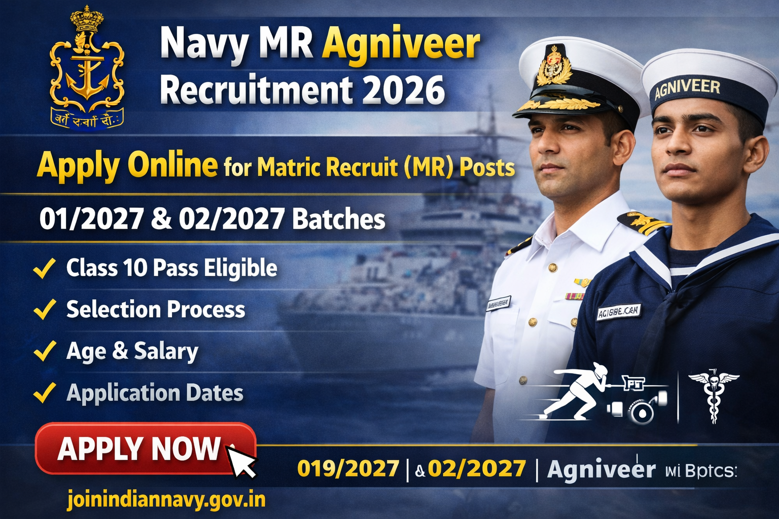 Navy MR Agniveer Recruitment 2026