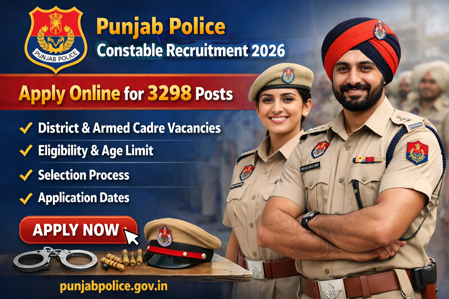Punjab Police Constable Recruitment 2026